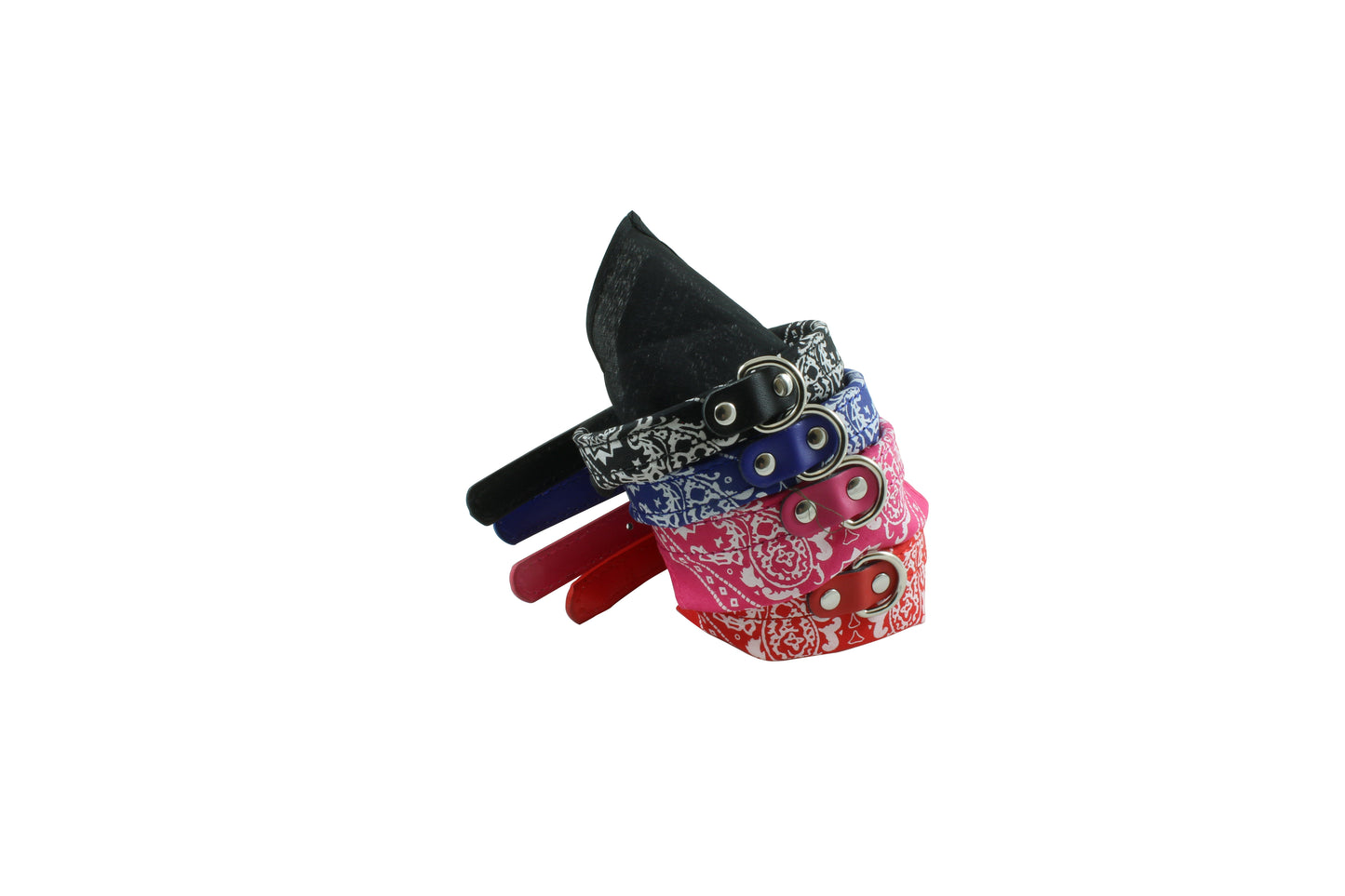 12PCS Bandana Dog Collar