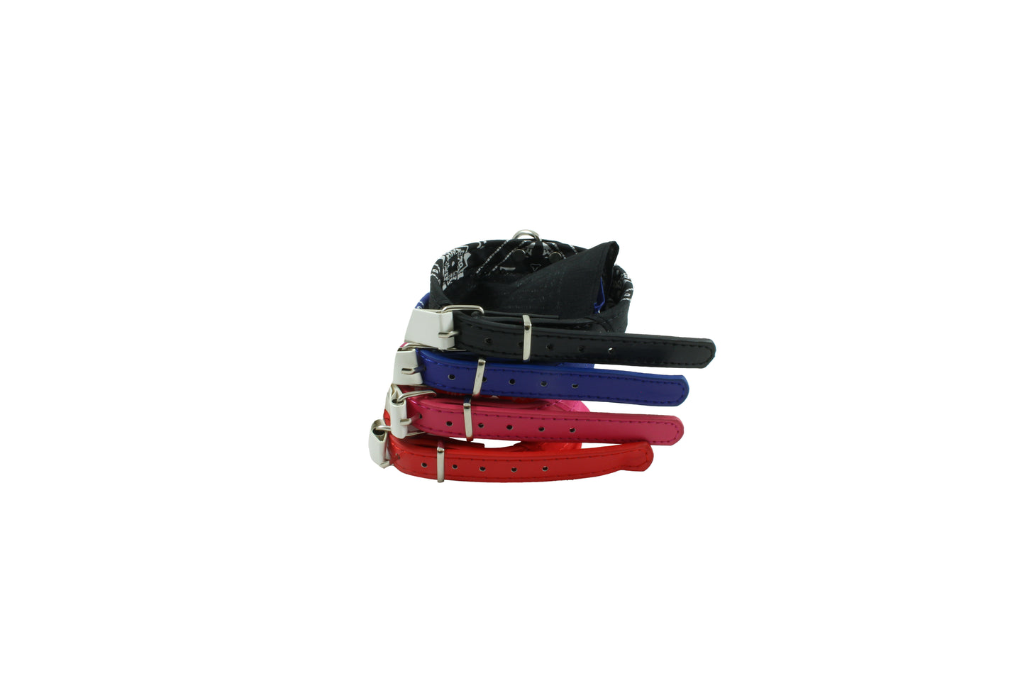 12PCS Bandana Dog Collar