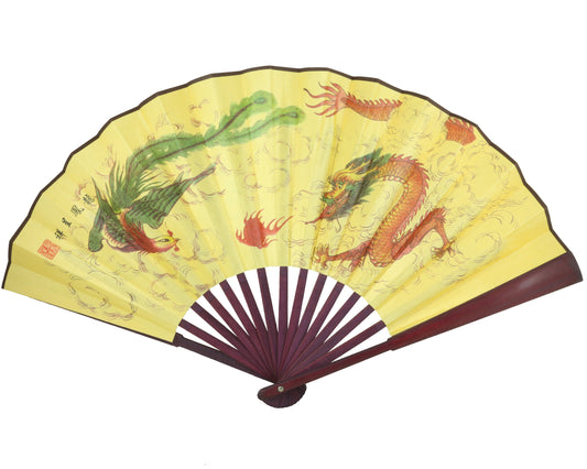 10" Silk Folding Fan