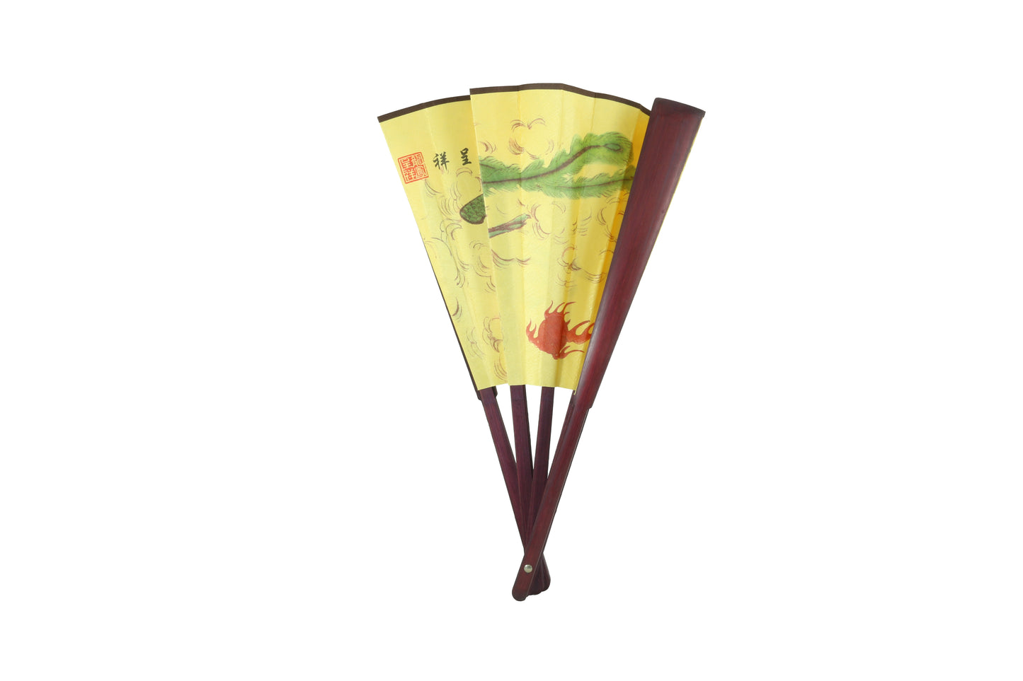 10" Silk Folding Fan