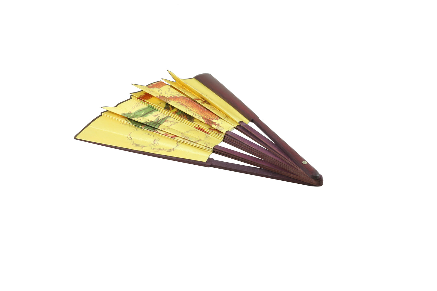 10" Silk Folding Fan