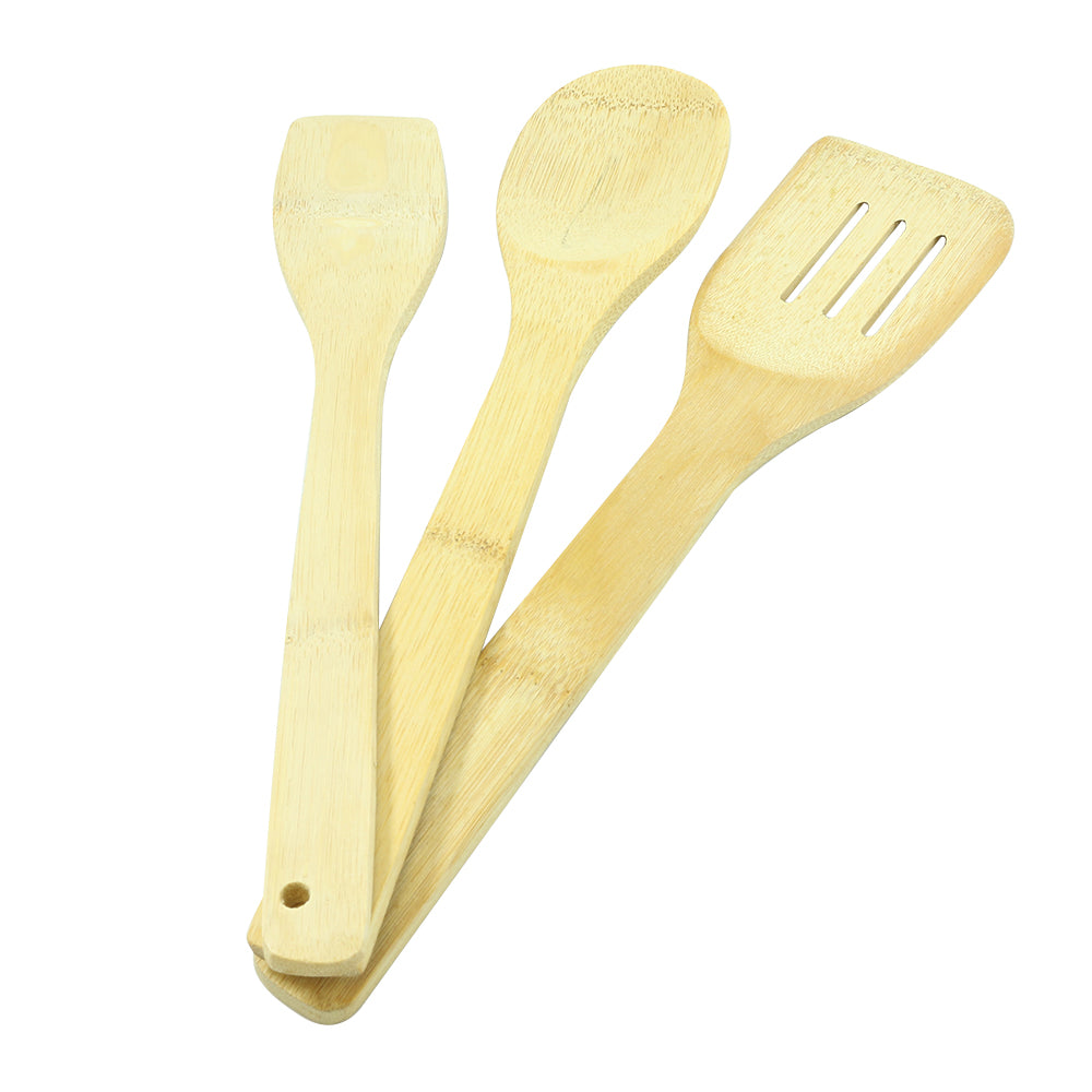3PC Bamboo Travel Cutlery Set