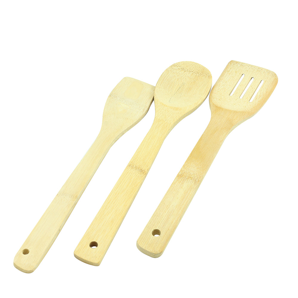 3PC Bamboo Travel Cutlery Set